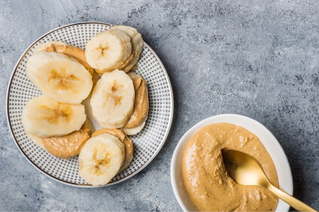 Banana with nut butter